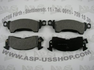 Bremsklötze Vorne - Brakepads Front  GM  70-89  Semi